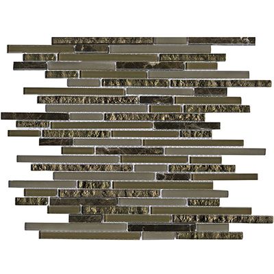 Porcelanosa Eternity Mini Strip Emperador 12x12