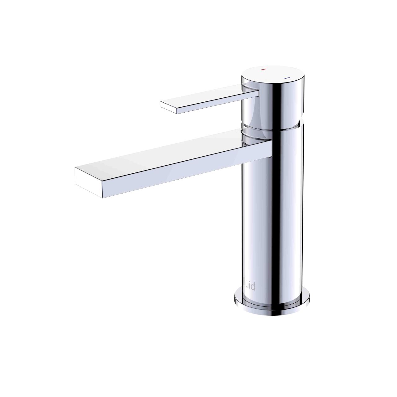 Fluid Big Citi Square Single Lever Faucet F24011 BN 