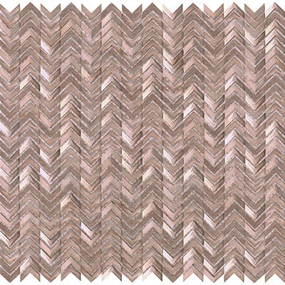 Porcelanosa Gravity Aluminium Arrow Rose Gold 12x12