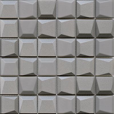 Porcelanosa Effect Square Silver 12x12